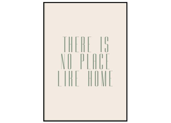 Постер No place like home 21x30 см