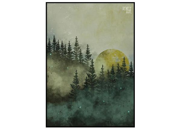 Постер Спокойствие 21x30 см