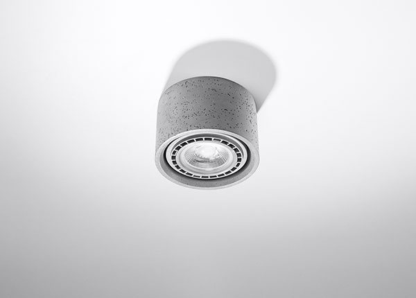 Потолочный светильник Basic 1, серый