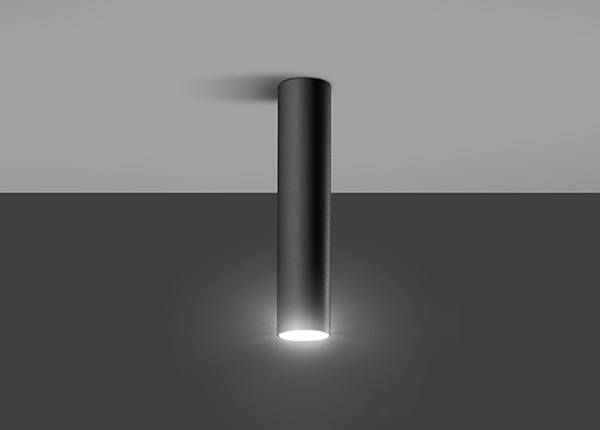 Потолочный светильник Lagos 30 cm, чёрный