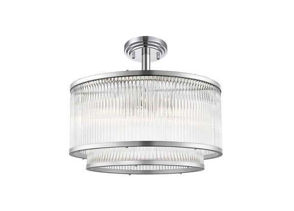 Потолочный светильник Sergio Chrome 5H