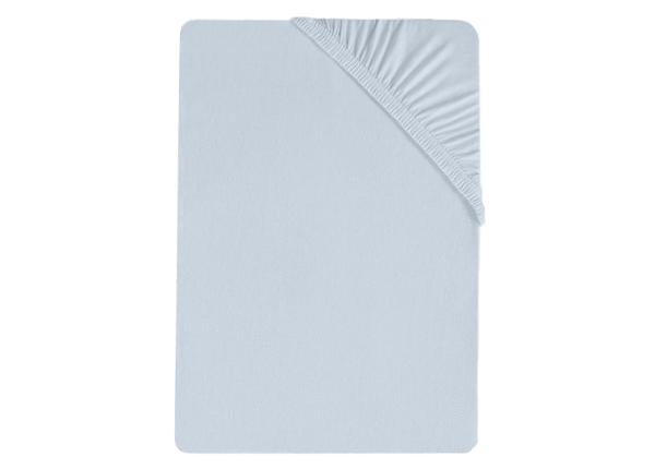 Простыня на резинке Bradley, 120х200х25 см, в текстильном чехле