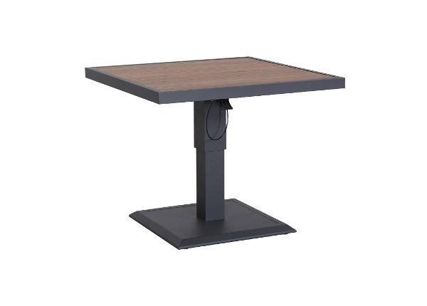 Регулируемый садовый стол Parker 90x90 см