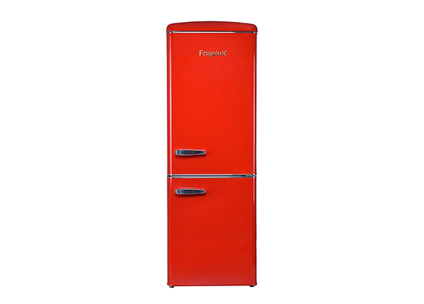 Ретро холодильник Frigelux, красный