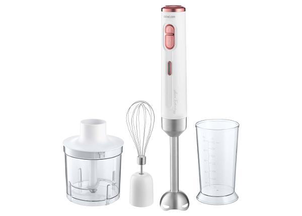 Ручной миксер на аккумуляторе Sencor SHB9000WH, белый