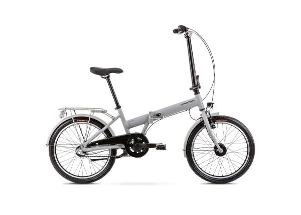 Складной велосипед ROMET Wigry Classic (2024) 20", серый