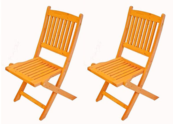 Складные садовые стулья Vinci, 2 шт