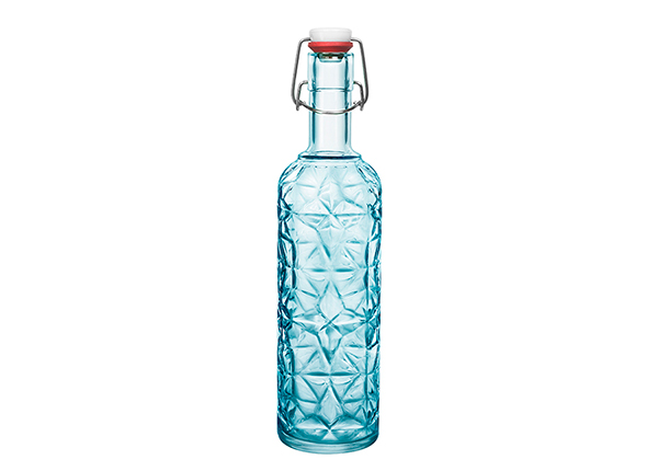 Стеклянная бутылка Oriente, 100 cl, синяя