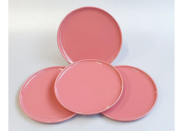 Тарелка десертная Ankara Ø 20 см, 4 шт, старо-розовый