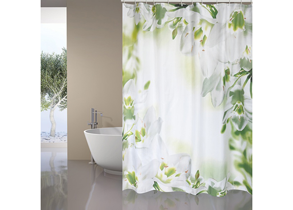 Текстильная штора для ванной Sofaia 180x200 см