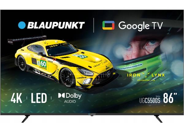 Телевизор Blaupunkt 86 дюймов (218 см) 4K Ultra HD LED Google TV