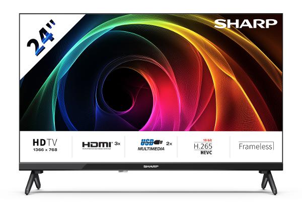 Телевизор Sharp 24" (60 см) LED HD-Ready, Active Motion, Dolby Audio