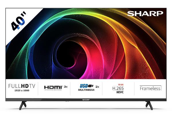 Телевизор Sharp 40" (101 см) LED Full HD, Active Motion, Dolby Audio