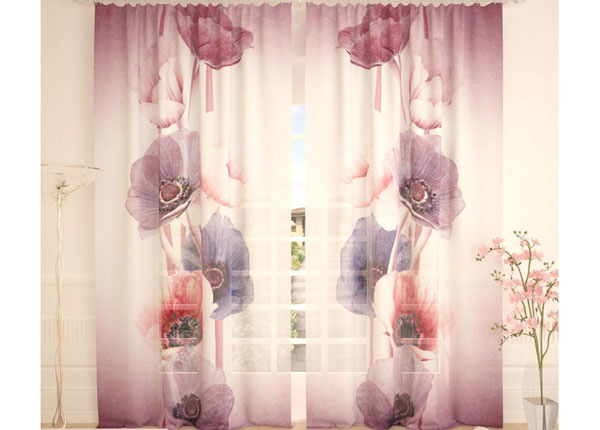 Тюлевые занавески Floral Vintage 400x260 cm