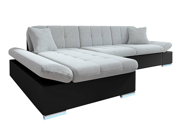 Угловой диван-кровать + LED