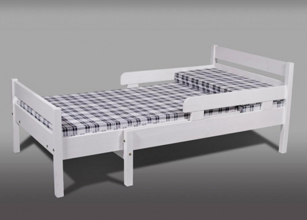 Удлиняющаяся кровать Junior 75x120+35x35 cm