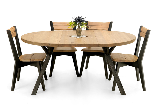 Удлиняющийся обеденный стол Lana 115/160x115 cm