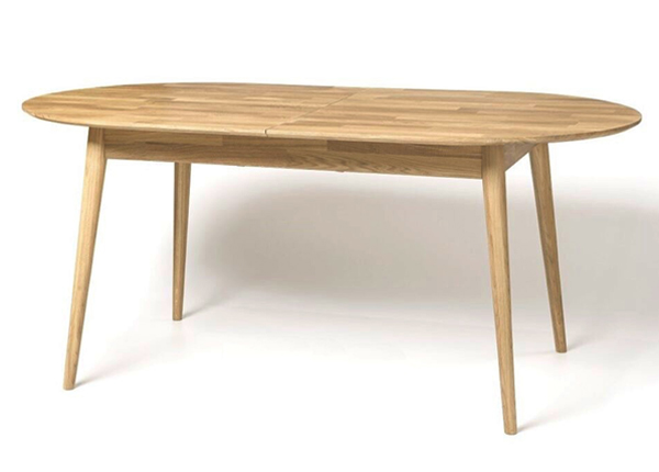Удлиняющийся обеденный стол из массива дуба Scan 170-210x86 cm