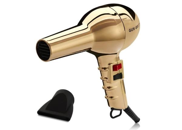 Фен Gun-Britt 90090036, золотистый