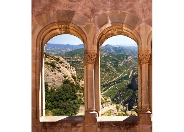 Флизелиновые фотообои Arch window 225x250 см