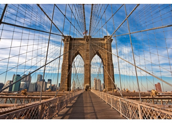 Флизелиновые фотообои Brooklyn bridge 150x250 см