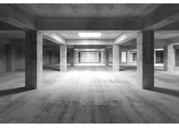 Флизелиновые фотообои Industrial hall 225x250 см