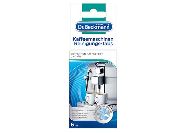 Чистящие таблетки для кофеварки Dr.Beckmann 6 шт