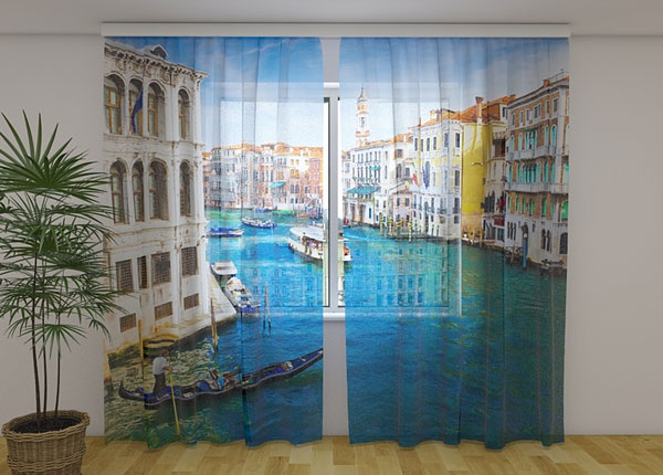 Шифоновая фотоштора Venice 1, 240x220 cm