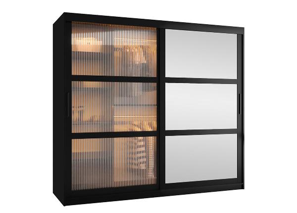 Шкаф-купе Flutes 200 см + LED