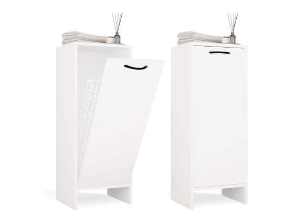 Шкафчик для ванной с корзиной для белья Nina