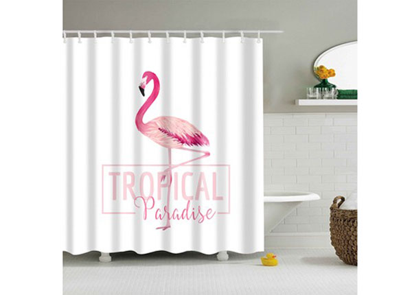 Штора для ванной Flamingo Paradise 150x180 cm