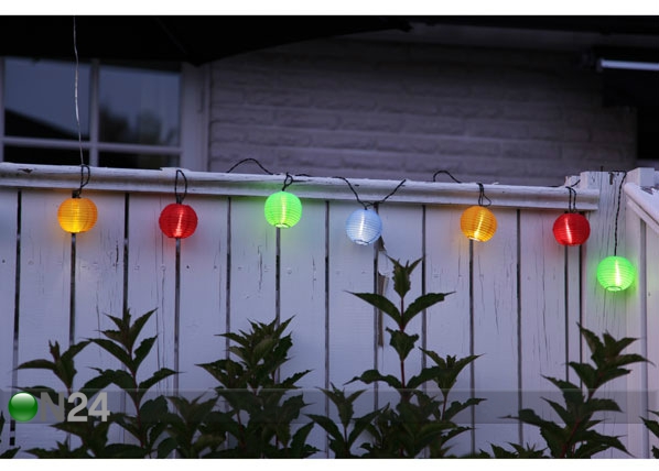 10 LED värvilist aiavalgustit