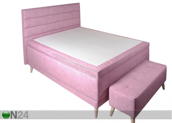 Comfort sänky HYPNOS ATLANTA (pocket kaksinkertainen jousitus + pocket sijauspatja) 140x200 cm, Hypnos