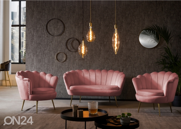 2-istuttava sohva, , vaaleanpunainen, Salesfever