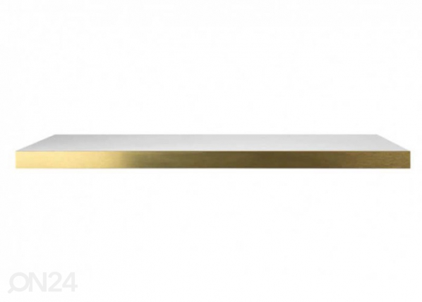 Seinähylly Shelvy, valkoinen-kulta 80 cm, QA