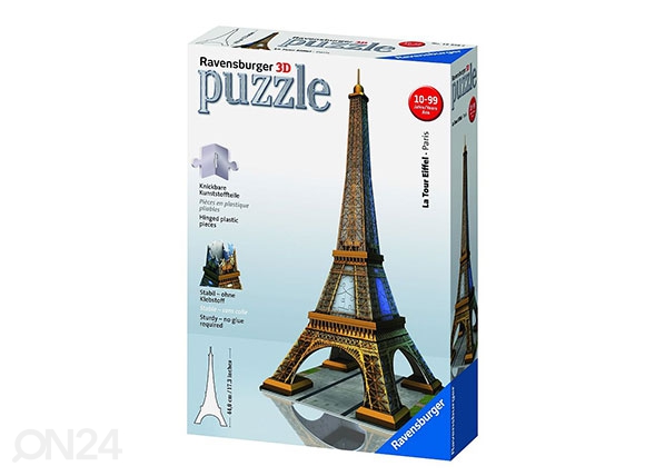 3D Pusle Eiffeli torn
