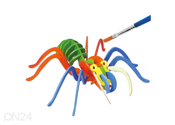 3D пазл Цветной паук