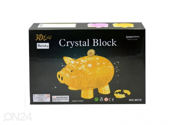3D palapeli Crystal Blocks rahalipas Porsas