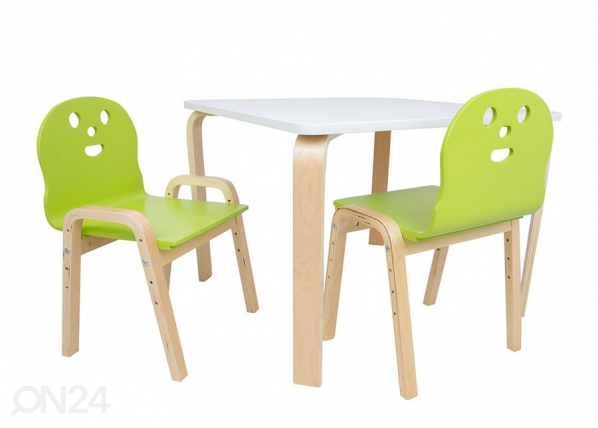 Lasten pöytä ja tuolit Happy, Carden4you