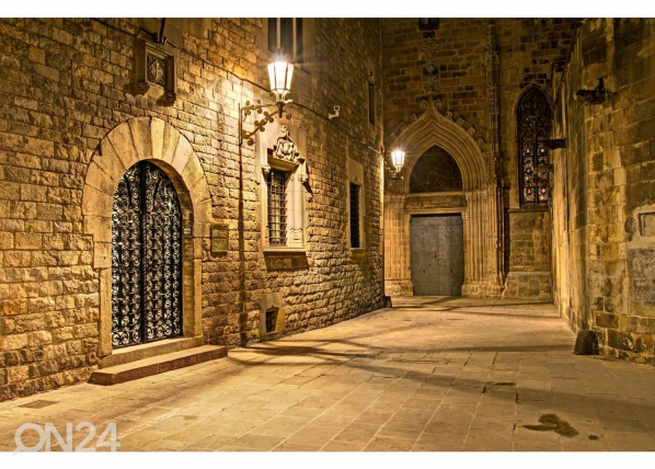 Itsekiinnityvä kuvatapetti Gothic Quarter Barcelona, ED