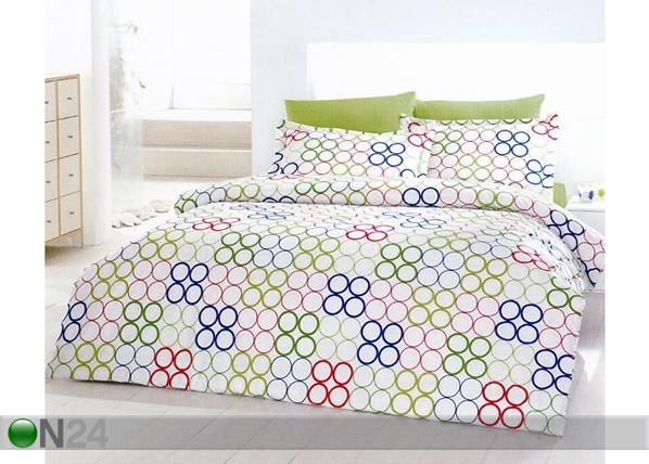 6-osaline voodipesukomplekt Multi Circle 200x220 cm