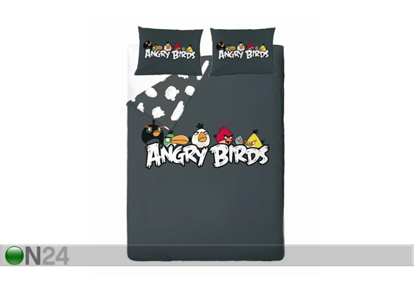 Bradley voodipesukomplekt Angry Birds 240x210 cm