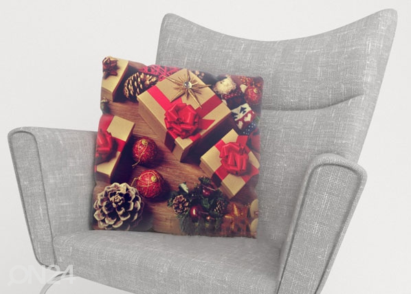 Dekoratiivpadjapüür Christmas Gifts 45x45 cm