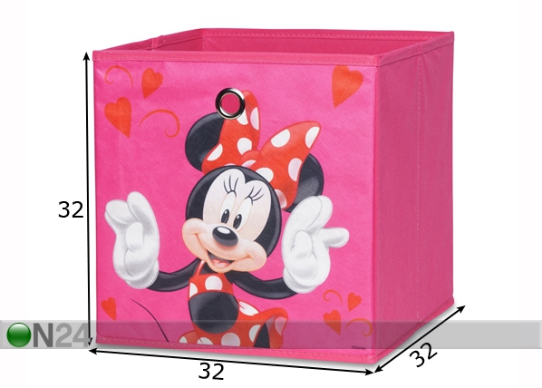 Disney karp Minnie Mouse mõõdud
