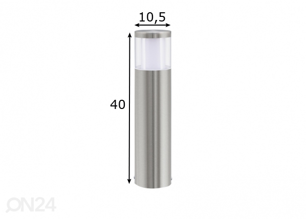 Eglo наружный LED светильник Basalgo 1 размеры