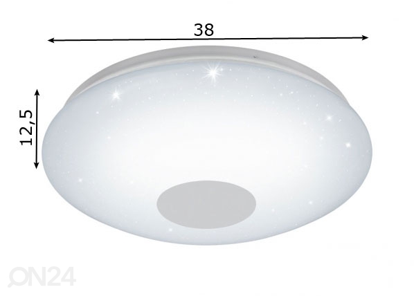 Eglo плафон Voltago 2 LED размеры
