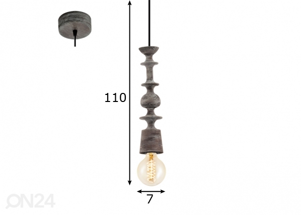 Eglo подвесной светильник Avoltri размеры