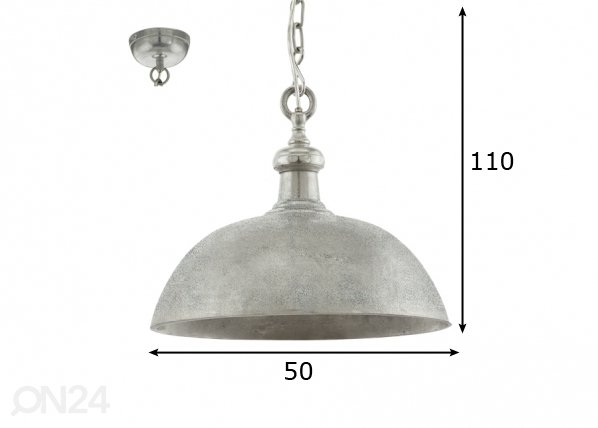 Eglo подвесной светильник Easington размеры