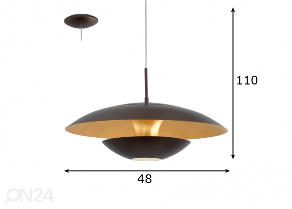 Eglo подвесной светильник Nuvano размеры