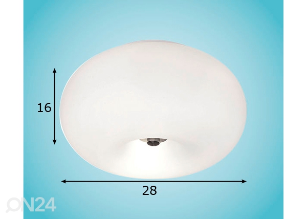 Eglo подвесной светильник Optica Ø28 см размеры